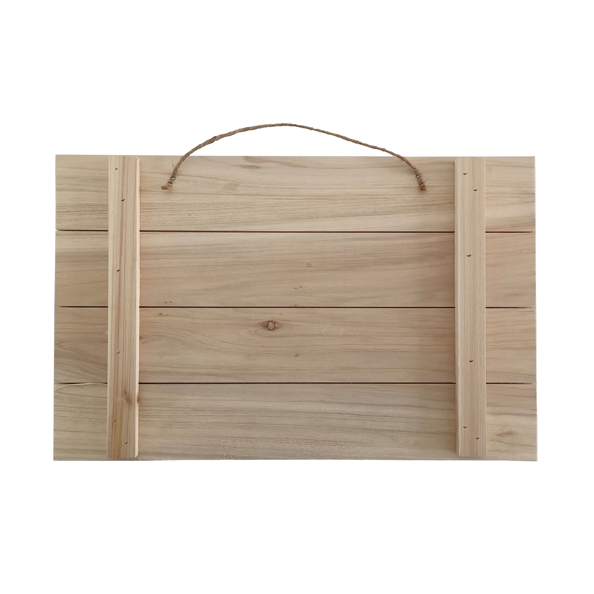 slide 5 of 5, 17" Natural Plaque By Make Market, 2ct., 2 ct