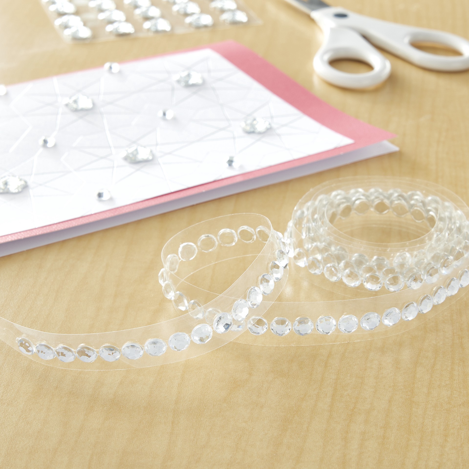 slide 3 of 4, 6.5mm Rhinestone Bling On A Roll By Recollections, 6.5 mm