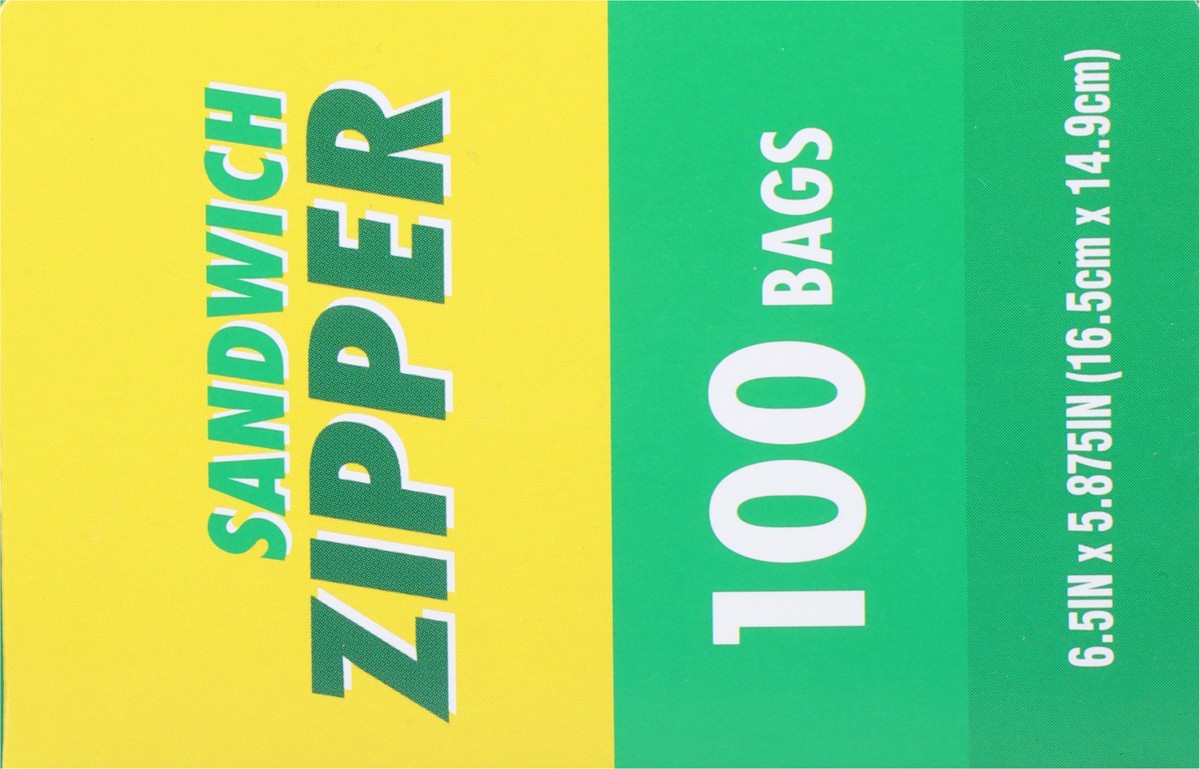 slide 5 of 9, Rouses Markets Sandwich Zipper Bags 100 ea, 100 ct