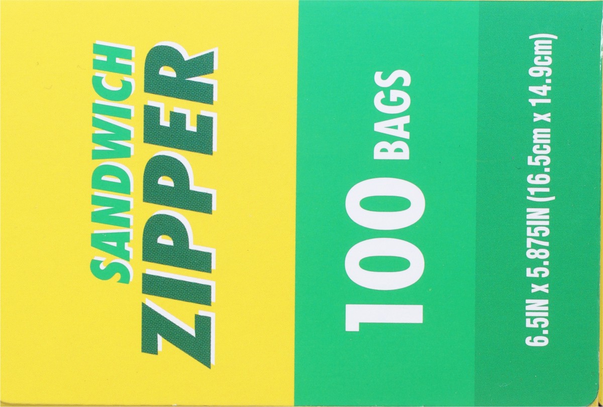 slide 6 of 9, Rouses Markets Sandwich Zipper Bags 100 ea, 100 ct