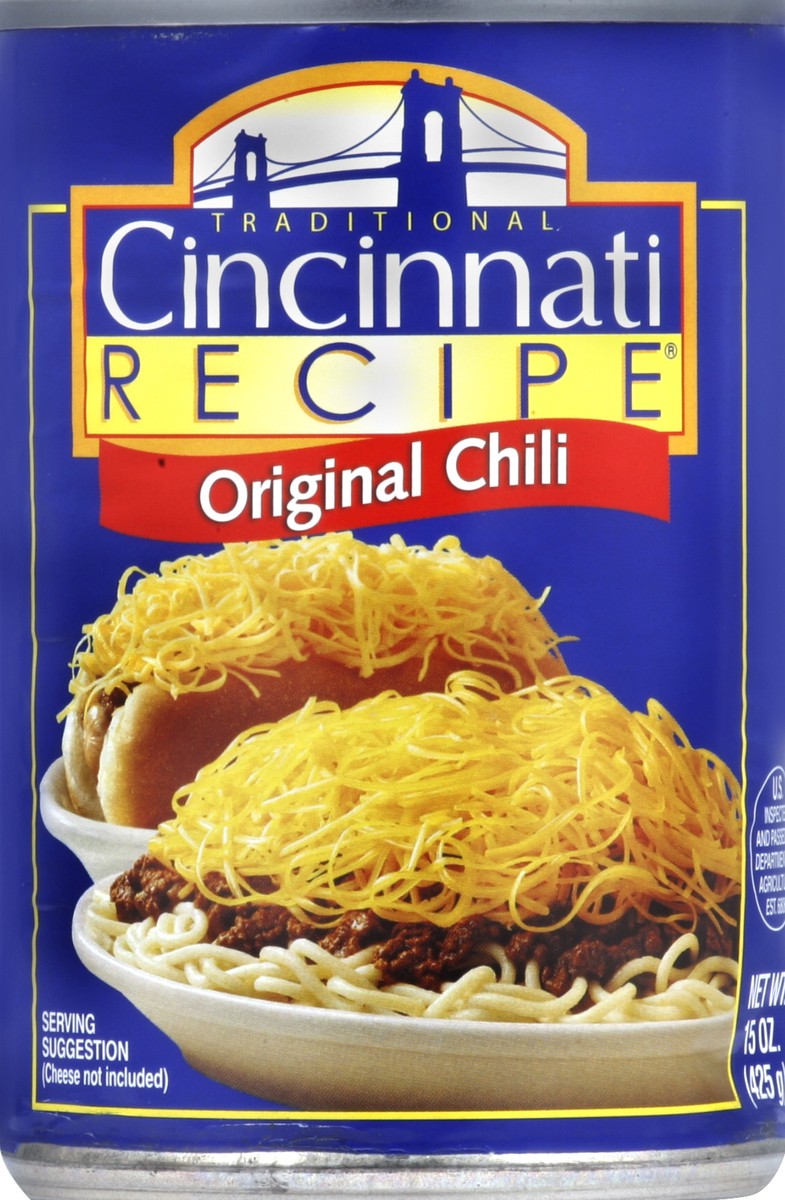 slide 2 of 2, Cinnati Recipe Chili 15 oz, 15 oz