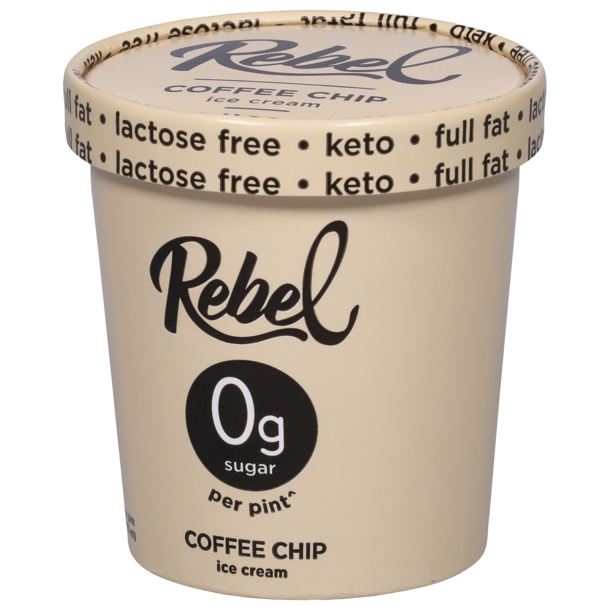 slide 8 of 9, Rebel Coffee Chip Ice Cream 1 pt, 1 pint