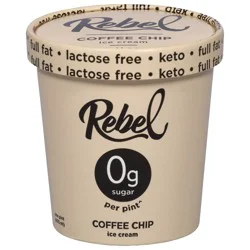 Rebel Coffee Chip Ice Cream 1 pt