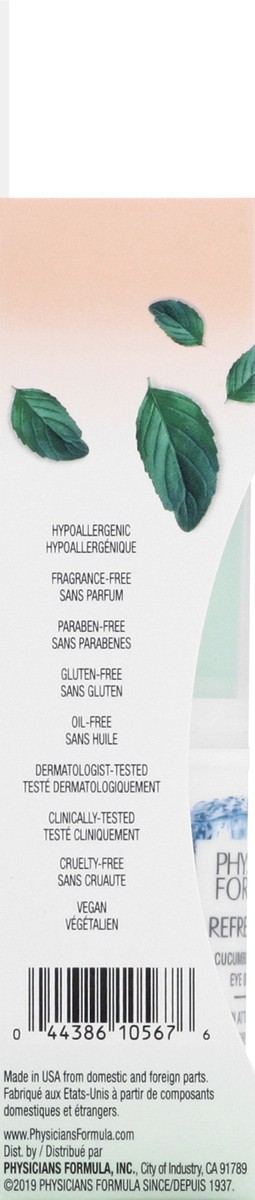 slide 8 of 9, Physicians Formula Refreshmint Cucumber & Bamboo Eye-De-Puffer 12.8 gr, 12.80 gram