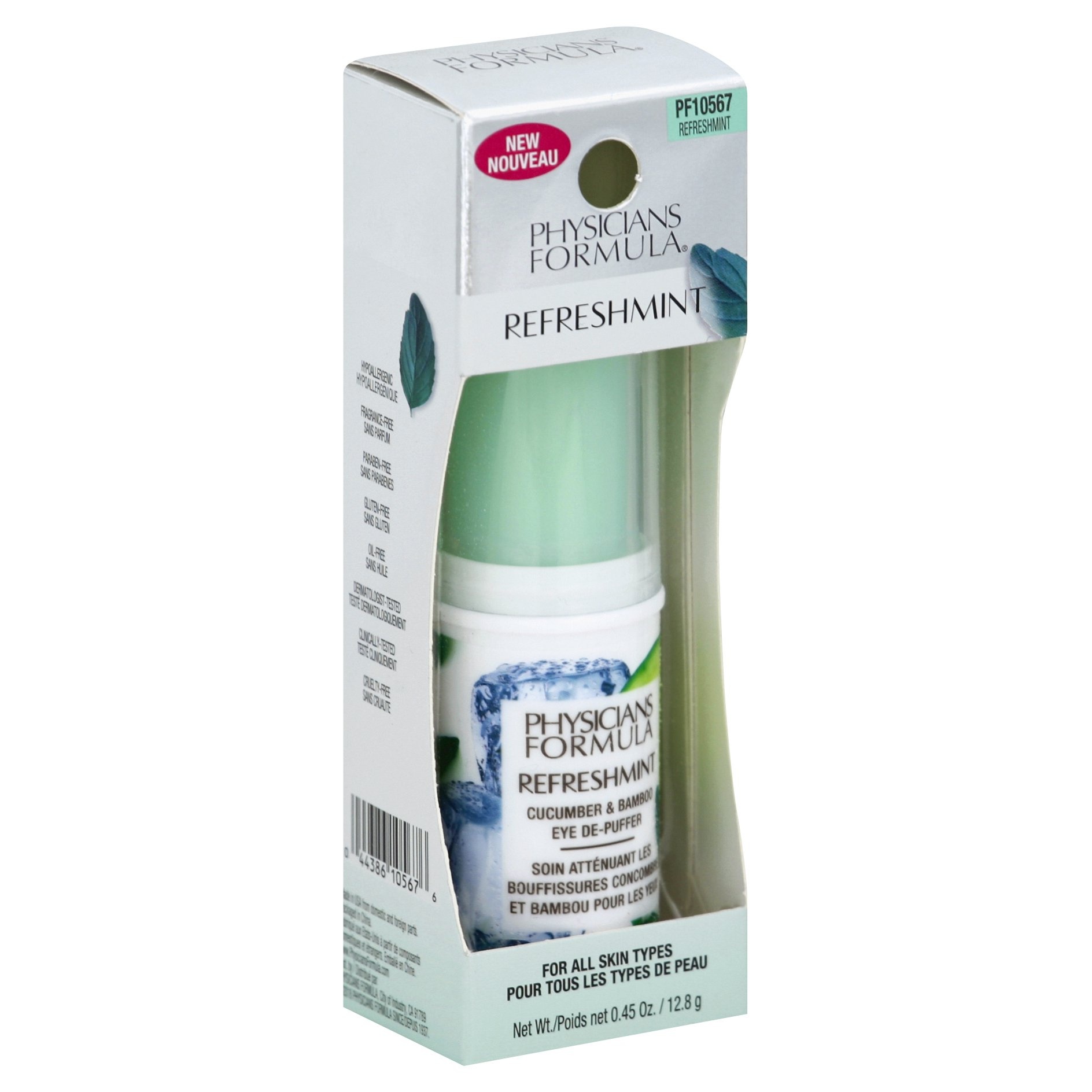 Physician's Formula RefreshMint Cucumber & Bamboo Eye DePuffer 0.45 oz Shipt