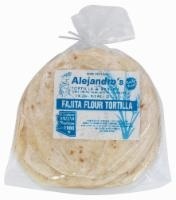 slide 1 of 1, Alejandro's Flour Tortillas, 8 oz