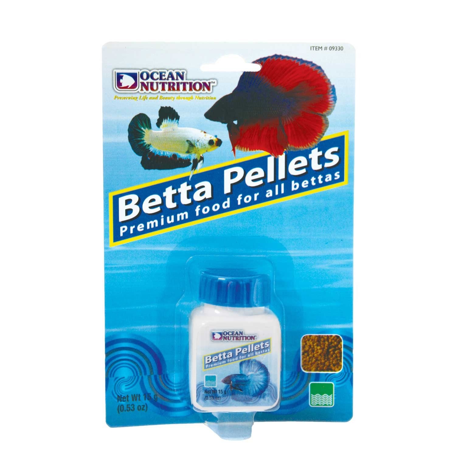 slide 1 of 1, Ocean Nutrition Betta Pellets, 0.53 oz