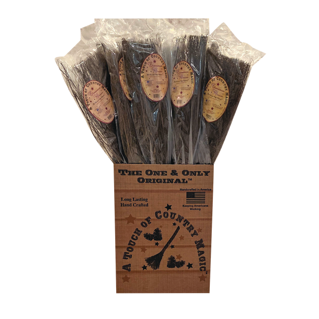 slide 1 of 1, A Touch Of Country Magic Cinnamon Brooms In Displa, 1 ct