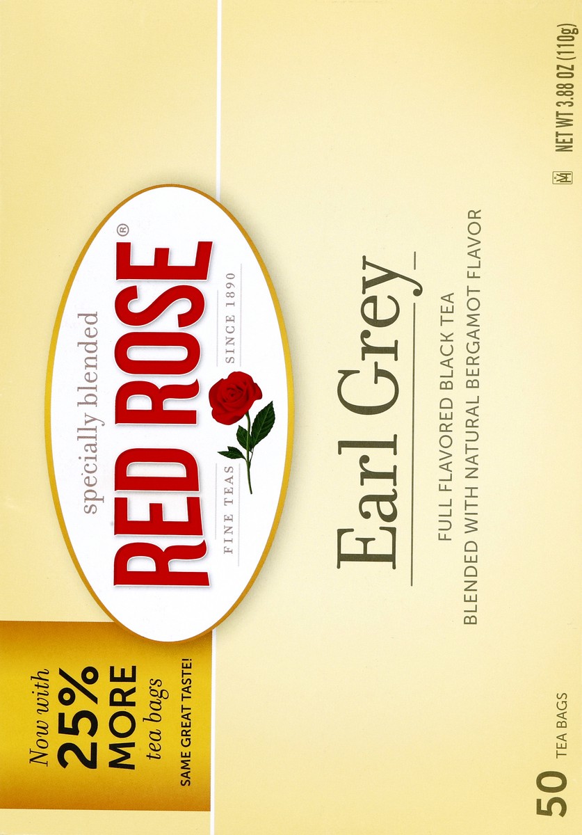 slide 4 of 5, Red Rose Tea Black Tea - 50 ct, 50 ct