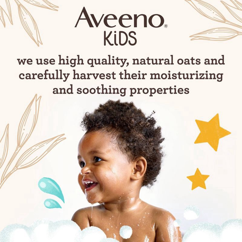 slide 3 of 7, Aveeno Kids Bubble Bath, 19.2 Fl. Oz, 19.2 fl oz