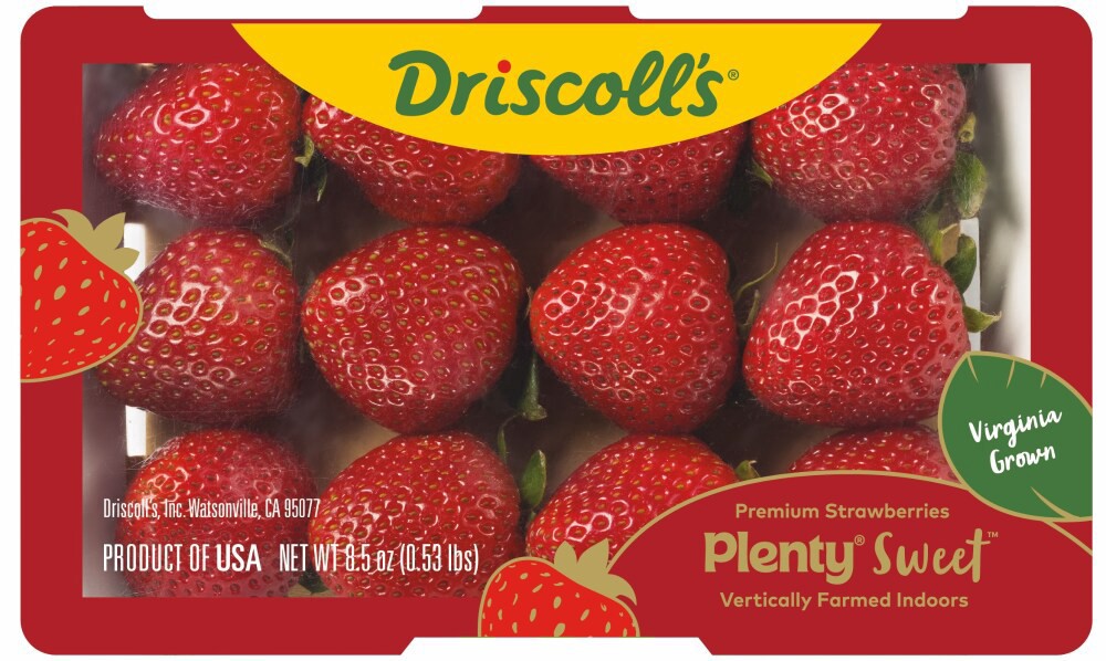 slide 1 of 1, Driscoll's® Plenty® Sweet™ Vertically Farmed Premium Strawberries, 8.5 oz