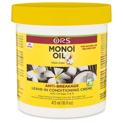 slide 1 of 1, ORS Monoi Oil Anti Breakage Leave In Conditioning Creme, 16 oz