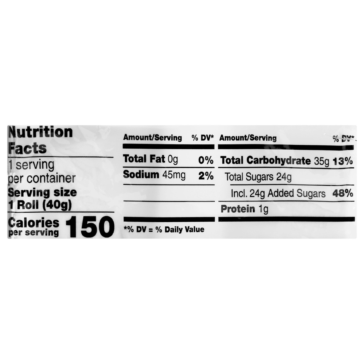 slide 10 of 11, Push Pop Gummy Roll Assorted Flavors Gummy Candy, 1.4 oz