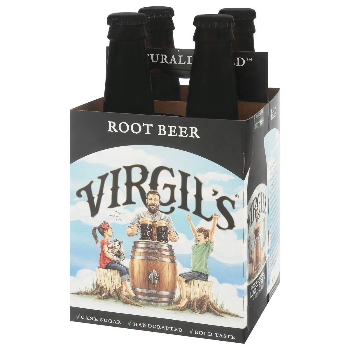 slide 11 of 12, Virgil's Root Beer 4 Bottles - 4 ct, 4 ct