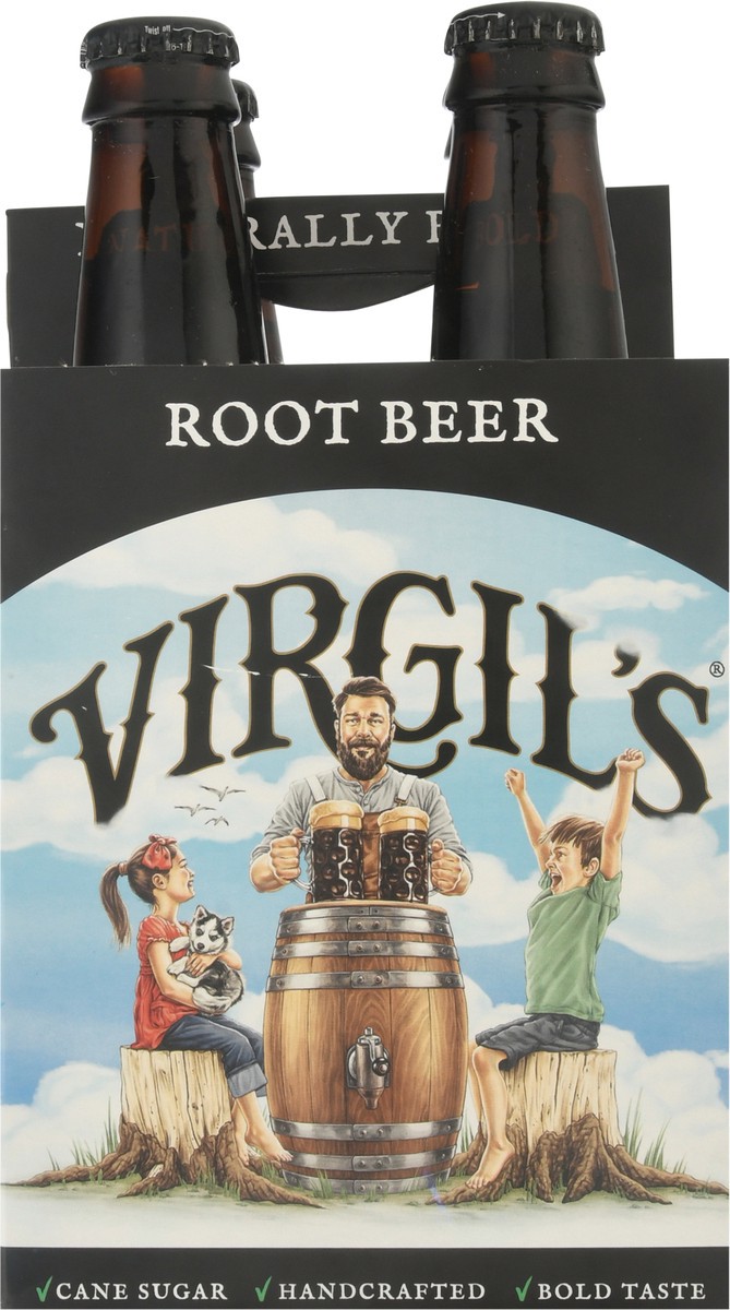 slide 12 of 12, Virgil's Root Beer 4 Bottles - 4 ct, 4 ct