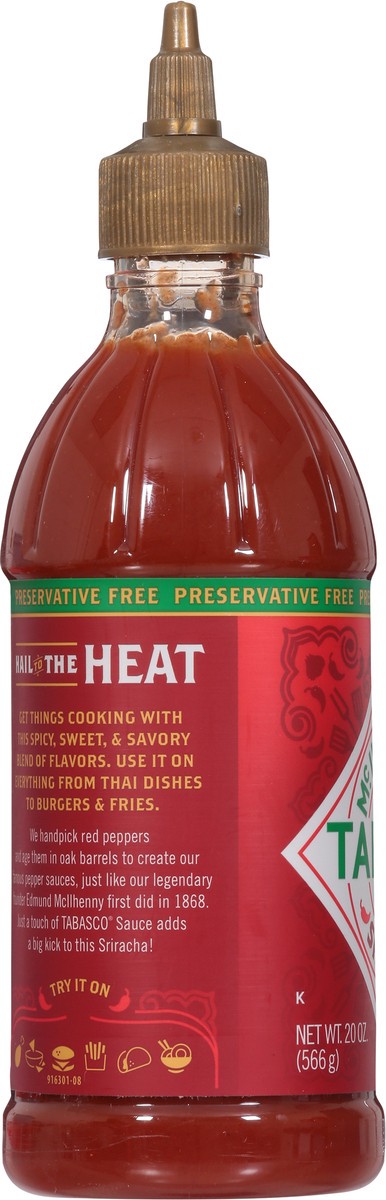 slide 10 of 11, Tabasco Sriracha Sauce 20 oz, 20 oz