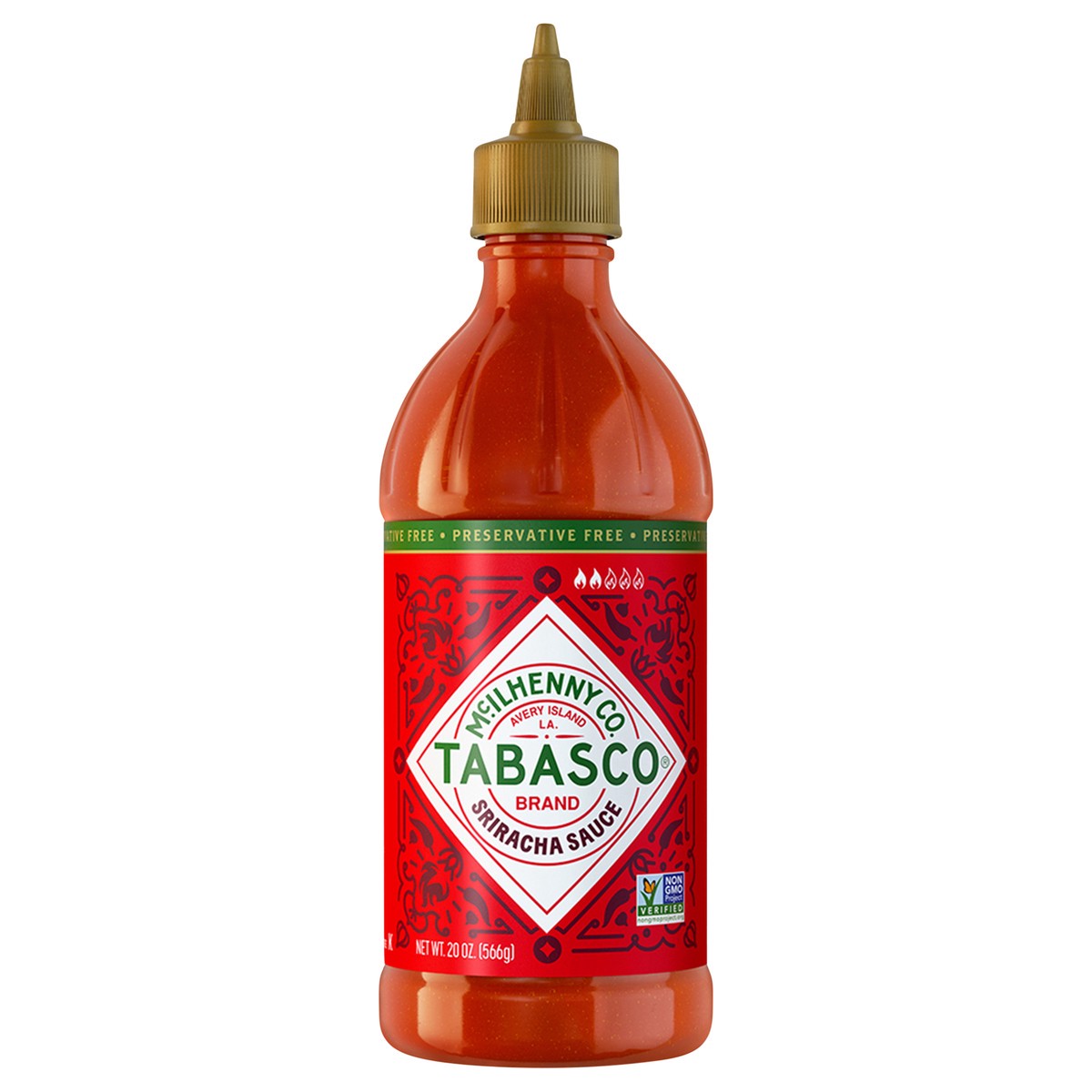 slide 1 of 11, Tabasco TABASCO?Sriracha Sauce, 20 oz Bottle, 20 oz