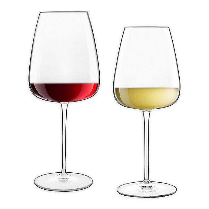 slide 1 of 1, Luigi Bormioli Talismano Red & White Wine Glasses, 8 ct