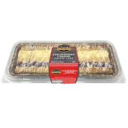 The Worthy Crumb Pastry Co.™ Strawberry Cheese Coffee Cake