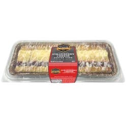 The Worthy Crumb Pastry Co.™ Strawberry Cheese Coffee Cake