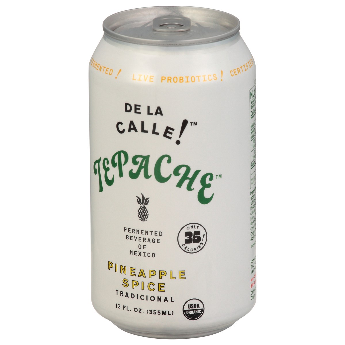 slide 6 of 9, De La Calle! Modern Mexican Pineapple Spice Soda 12 fl oz, 12 fl oz
