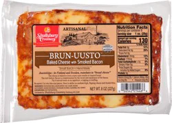 Shullsburg Creamery Baked Cheese, With Smoked Bacon