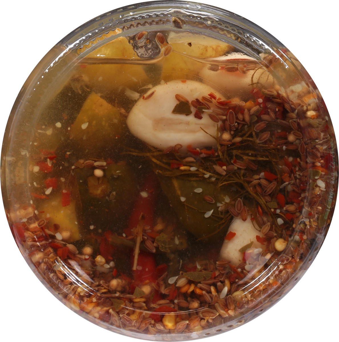 slide 3 of 9, SuckerPunch Gourmet Fiery Spice Spears Garlic Dill Pickles 24 fl oz, 24 fl oz