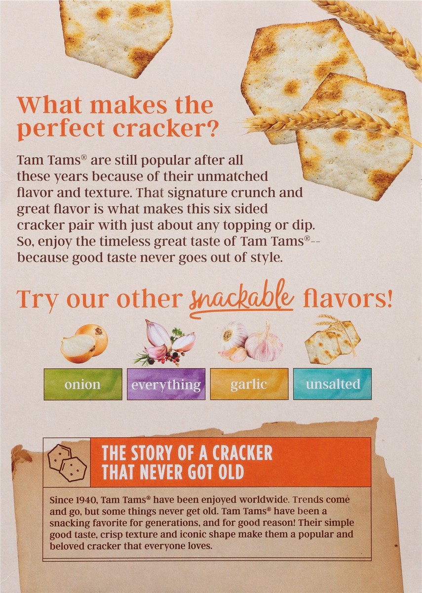 slide 6 of 9, Manischewitz Tam Tams Crackers, 9.6 oz