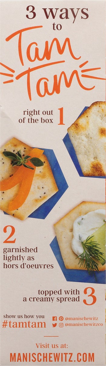 slide 5 of 9, Manischewitz Tam Tams Crackers, 9.6 oz