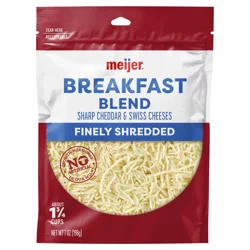 Meijer Shred Chs Breakfast Sharp & Swiss
