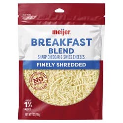 Meijer Shred Chs Breakfast Sharp & Swiss