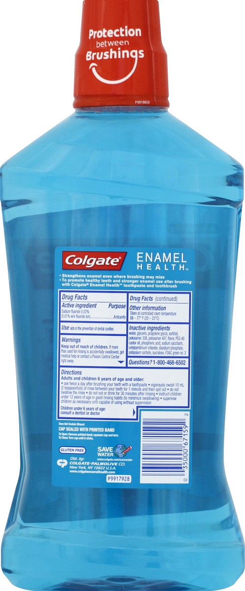 slide 4 of 7, Colgate Enamel Health, 33.8 fl oz