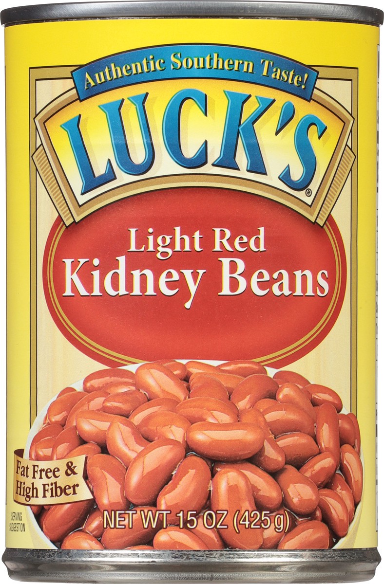 slide 2 of 13, Luck's Light Red Kidney Beans 15 oz, 15 oz