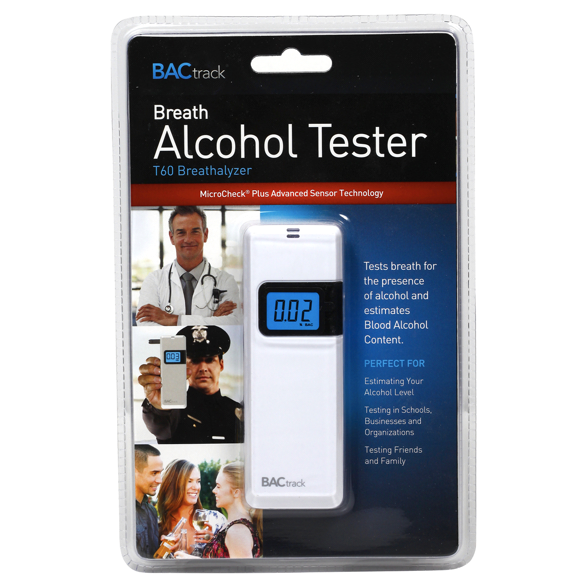 slide 1 of 5, BACtrack Breath Alcohol Tester, 1 ct