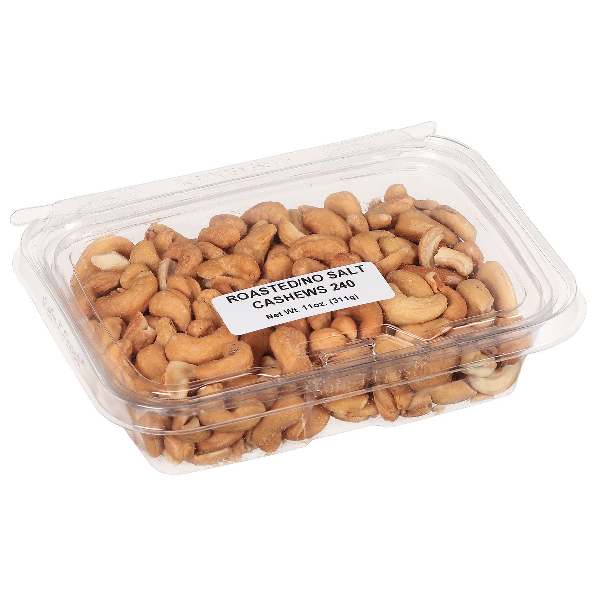 slide 8 of 12, JLM Manufacturing Roasted/No Salt Cashews 240 11 oz, 11 oz