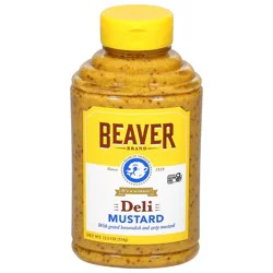 Beaver Brand Deli Mustard 12.5 oz