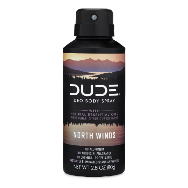 slide 1 of 1, DUDE Northwinds Deodorant Spray, 2.8 oz