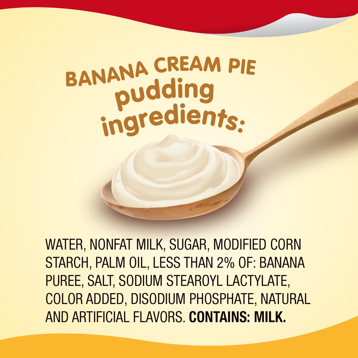 slide 4 of 5, Snack Pack Banana Cream Pie Flavored Pudding, 3.25 oz Pudding Cups, 4 Count, 4 ct