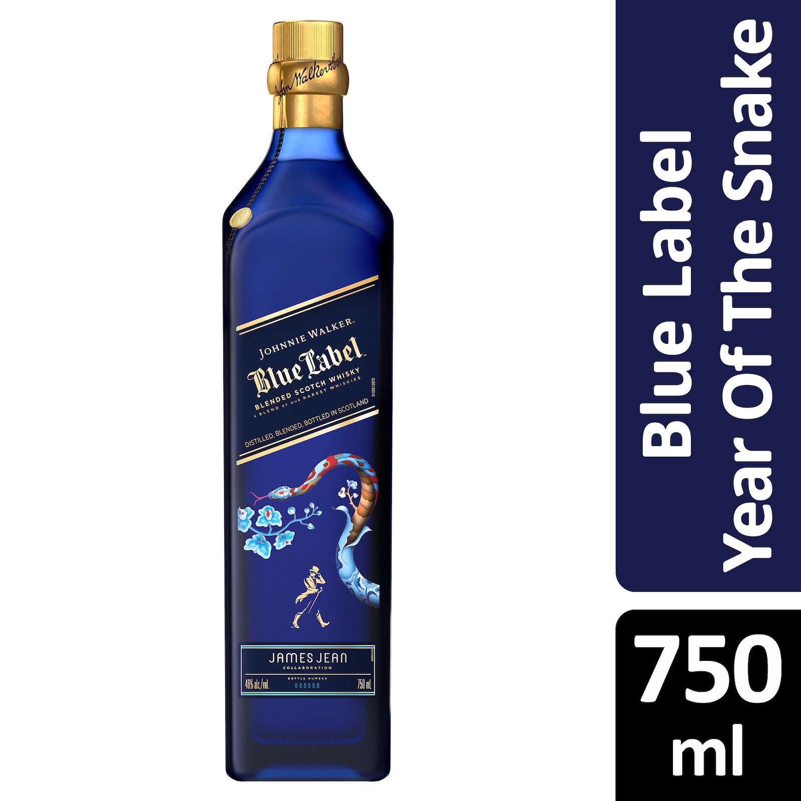 slide 5 of 10, Johnnie Walker Chinese New Yea Blue Scotch, 750 ml