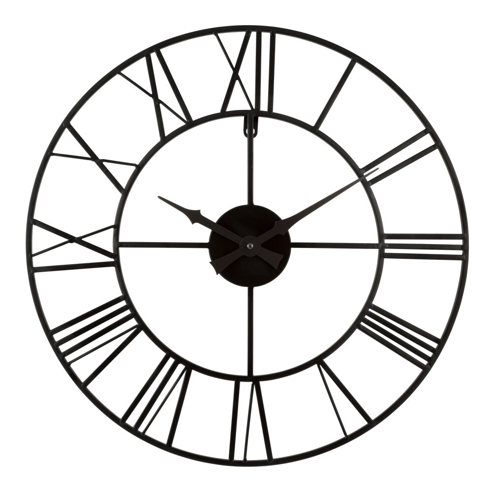 slide 1 of 1, La Crosse Technology Metal Tower Wall Clock, 20 in