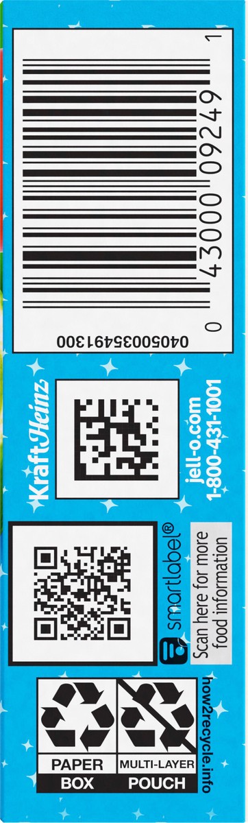 slide 4 of 11, Jell-O Zero Sugar Sparkling Lime Low Calorie Gelatin Dessert, 0.3 oz Box, 0.3 oz