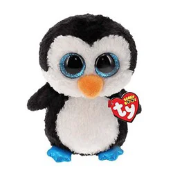 TY ty Waddles - Black And White Penguin Beanie Boos Plush