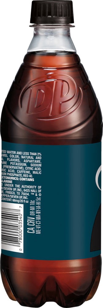 slide 2 of 4, Dr Pepper Cherry Zero Sugar Soda- 20 fl oz, 20 fl oz