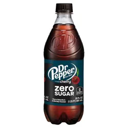 Dr Pepper Cherry Zero Sugar Soda- 20 fl oz