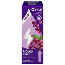 Cirkul GoSip Energy Grape Cartridge 1 Each