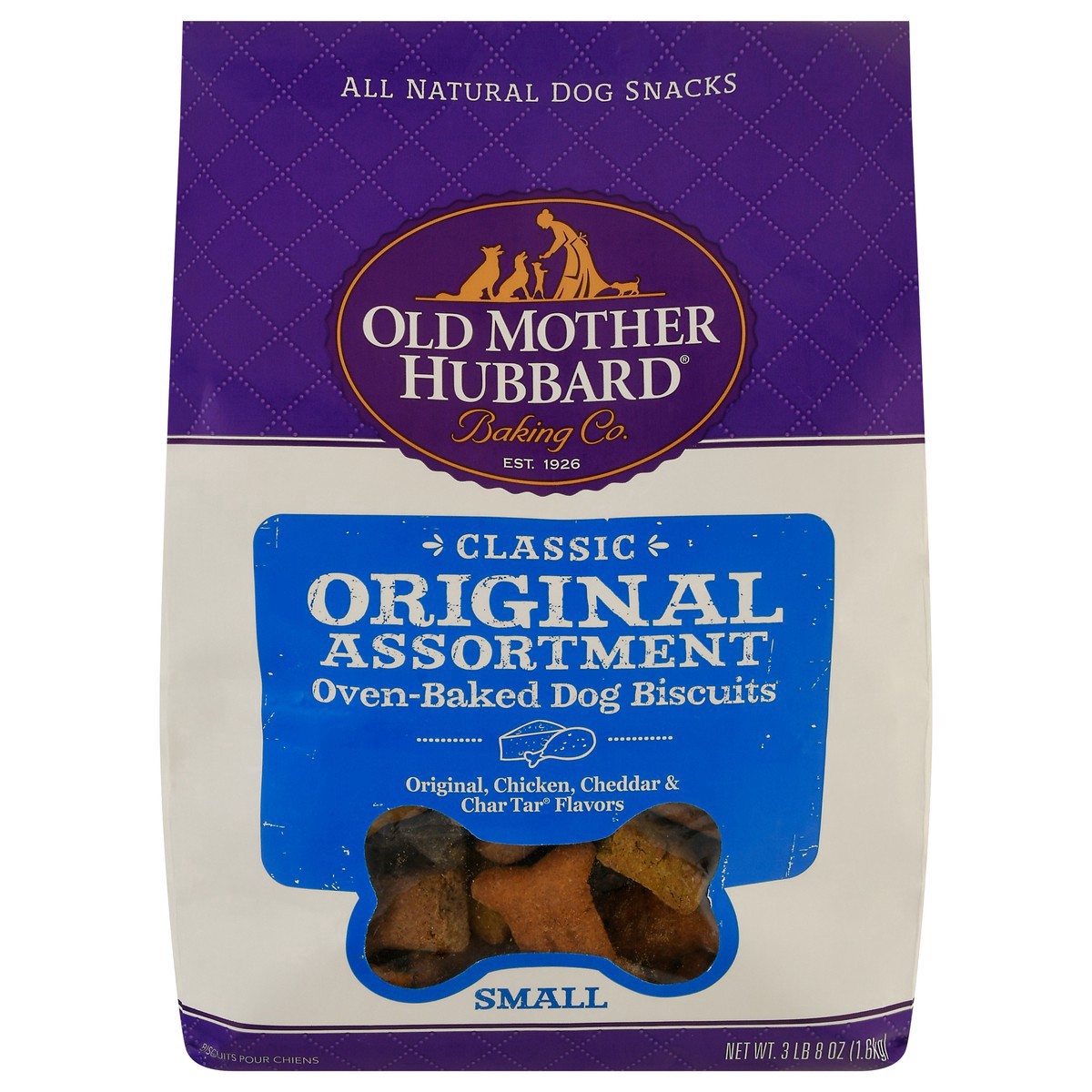 slide 7 of 10, Old Mother Hubbard Small Oven-Baked Classic Original Assortment Dog Biscuits 56 oz, 56 oz