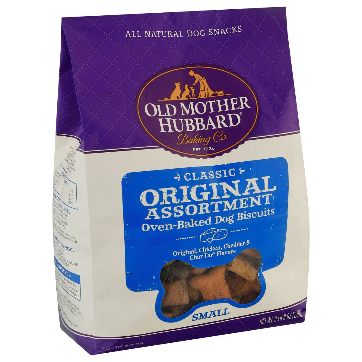 slide 9 of 10, Old Mother Hubbard Small Oven-Baked Classic Original Assortment Dog Biscuits 56 oz, 56 oz