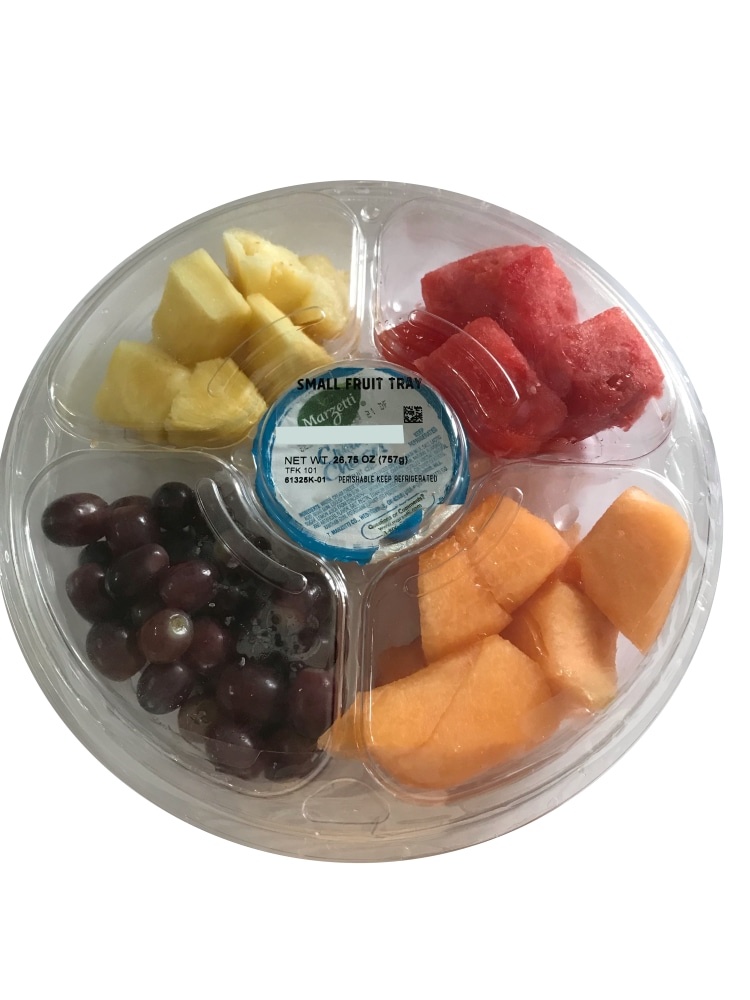 slide 1 of 1, Taylor Farms Small Fruit Tray With Dip, 26.75 oz