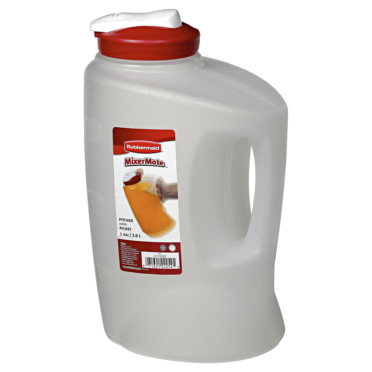 slide 2 of 3, Rubbermaid MixerMate Pitcher, 1 gal