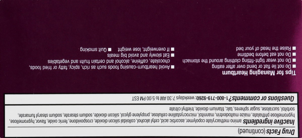 slide 9 of 11, CVS Health Omeprazole Delayed Release Acid Reducer Tablets, Strawberry, 42 Ct, 42 ct; 20 mg